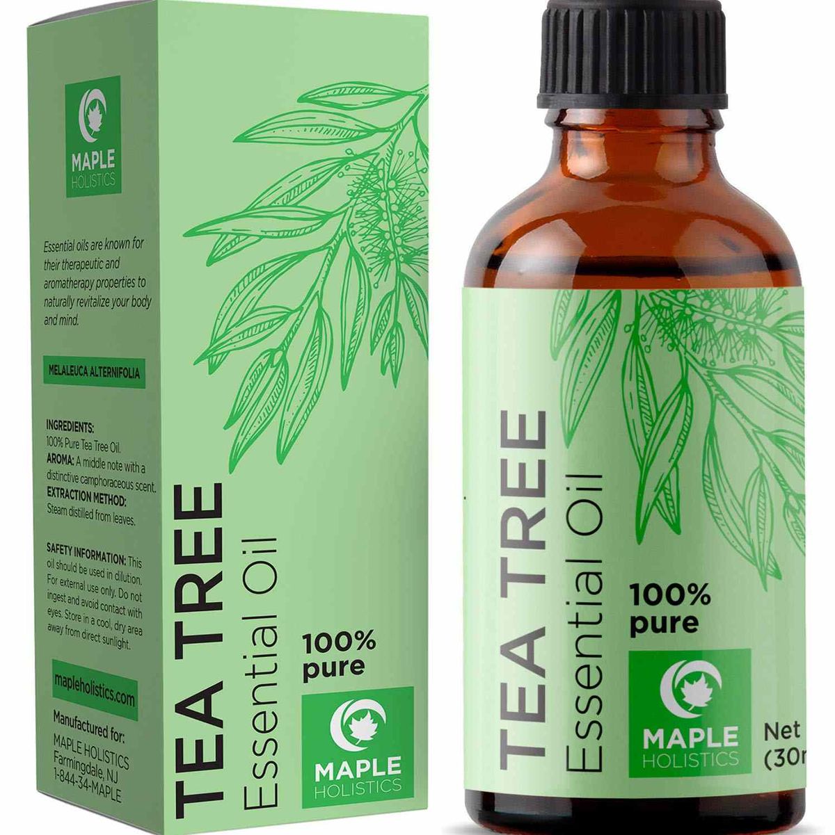 Maple Holistics 100% ren tea tree olie