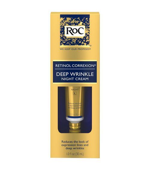 RoC Retinol Correxion Deep Wrinkle Anti-Aging Night Face Cream Bedste hudpleje på målet