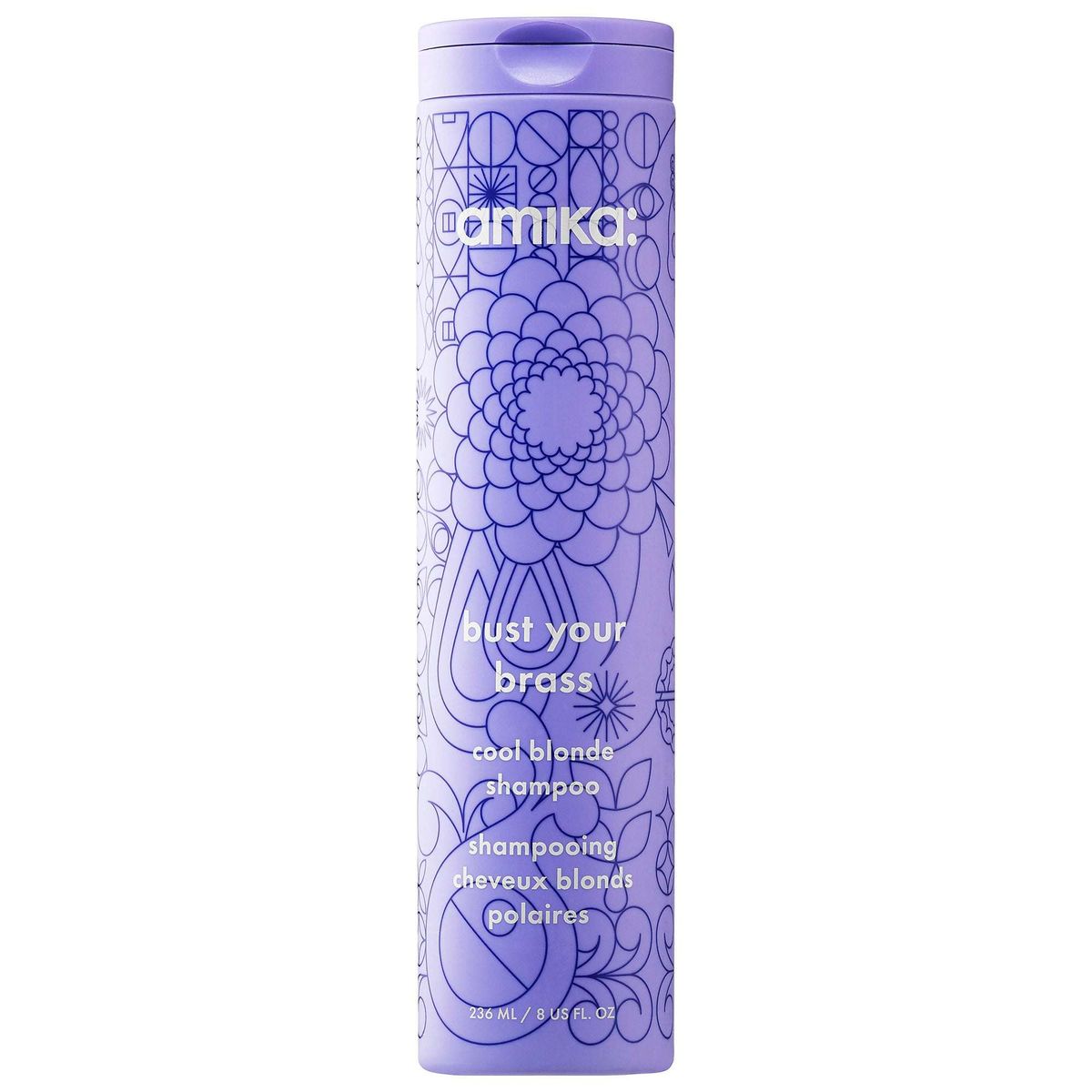 amika buste din messing cool blonde shampoo