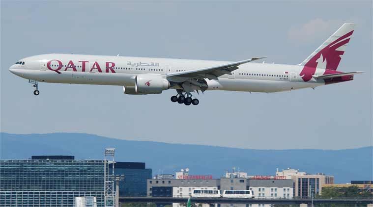 Qatar Airways, Qatar -lento, Qatar Airways -lento, Qatar Airways -hätälasku, Qatar Airways -hätätilanne, maailman uutiset