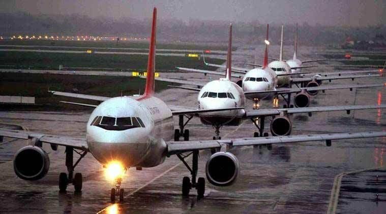 Airports Authority of India, flyplasstrafikk, flygeledere, blokkeringstid for flyselskaper, AAI, sivil luftfart, indian express