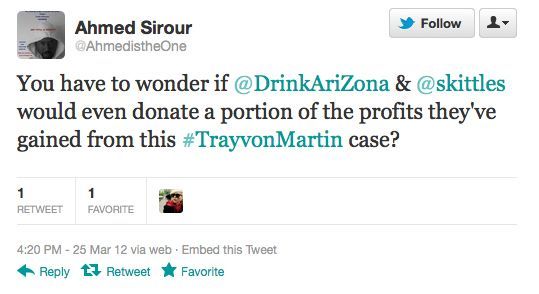 彩虹糖的 Trayvon Martin 宣传噩梦