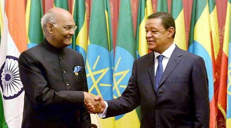Prez Kovind kutsuu etiopialaisia ​​ja afrikkalaisia ​​yrityksiä Intiaan