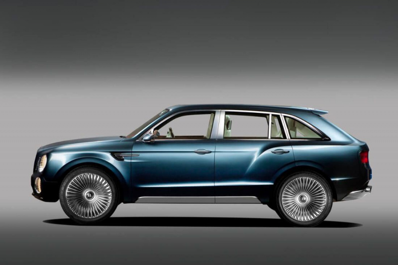 Una nueva dimensión en lujo: Bentley EXP9F Sports Utility Vehicle