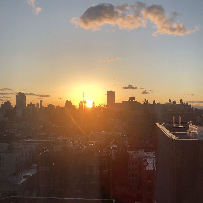 NYC Sonnenuntergang