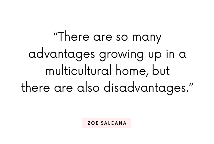 Zoe Saldana Quotes - Multicultural Beauty
