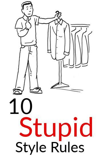 10 stilskih pravil, ki jih je mogoče kršiti | Stari zakoni za moška oblačila, ki se ne uporabljajo več | Elegantne smernice, ki jih lahko prezrete