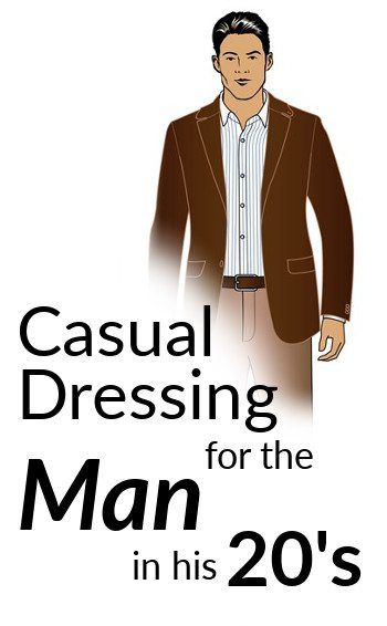 Casual Dressing za moškega v svojih dvajsetih