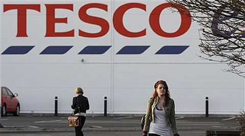סופרמרקט טסקו מדווח על ירידת רווחים בבריטניה, לפיה הוא יתמקד בהודו ובסין