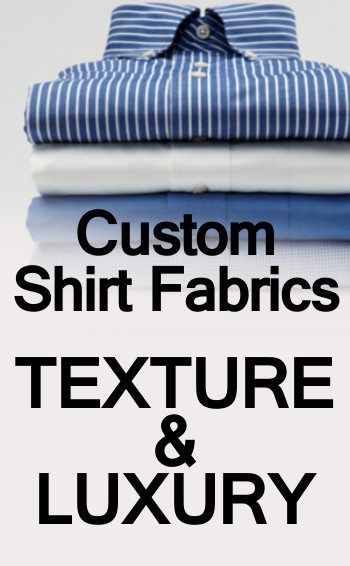 Tecidos de camisas personalizados - textura e luxo