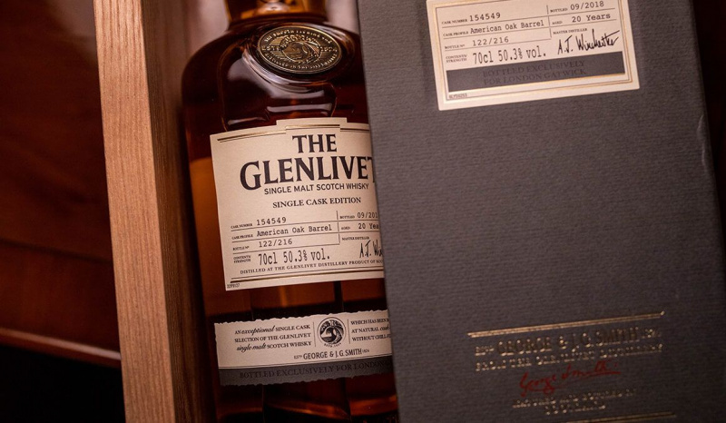 Comment devenir un collectionneur de whisky: la collection Glenlivet Single Cask Edition