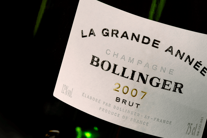 Bollinger Det store år 2007 Champagne