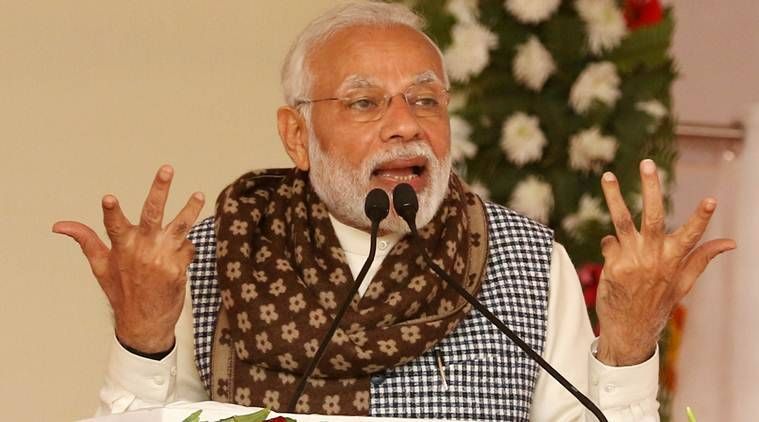 PM Narendra Modi angriper kongressen på løfte om dispensasjon fra lån