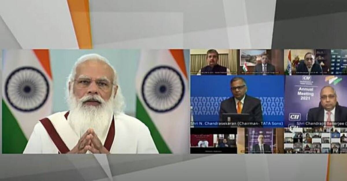 Indijsko gospodarstvo ponovno ubrzava: premijer Modi na godišnjem sastanku CII -a