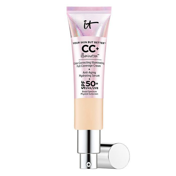 Es kosmetisiert Ihre Haut, aber bessere CC + Creme Beleuchtung mit SPF 50+