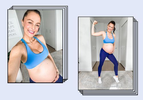 Megan Roup împărtășește 5 dintre exercițiile sale prenatale preferate
