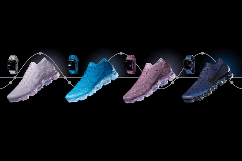 Spoločnosť Nike Air experimentuje s novými farbami pre svojich trénerov Vapormax Flyknit