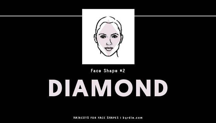 bedste hårklipp til enhver ansigtsform: diamant