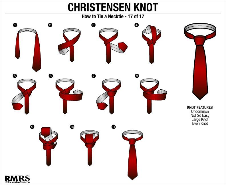 18 formas de atar una corbata