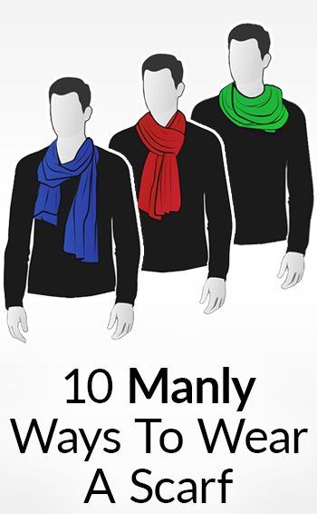 10 maneiras masculinas de amarrar um lenço | Nós masculinos para homens usando lenços