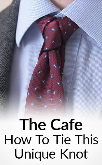 Como amarrar o nó de café | Tutorial de amarrar uma gravata