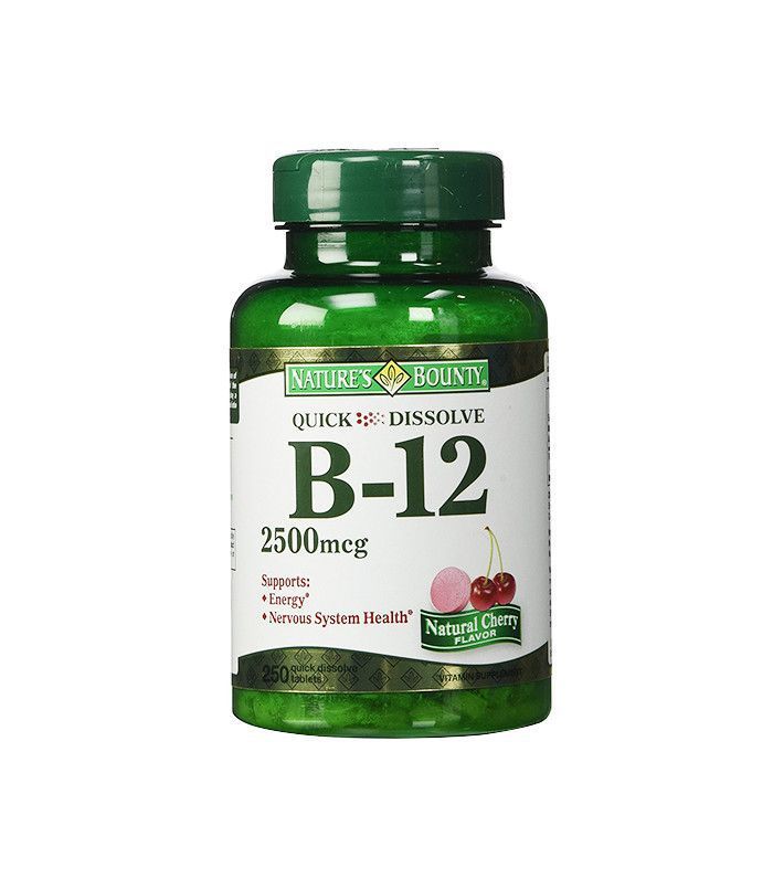 Natures-Bounty- სწრაფი დათხოვნა-ვიტამინი-B12