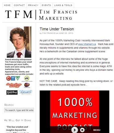 Tim-Francis - Consultor de marketing directo 400