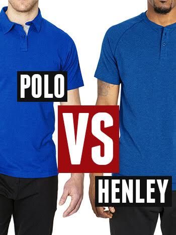 Henley vs poloskjorte