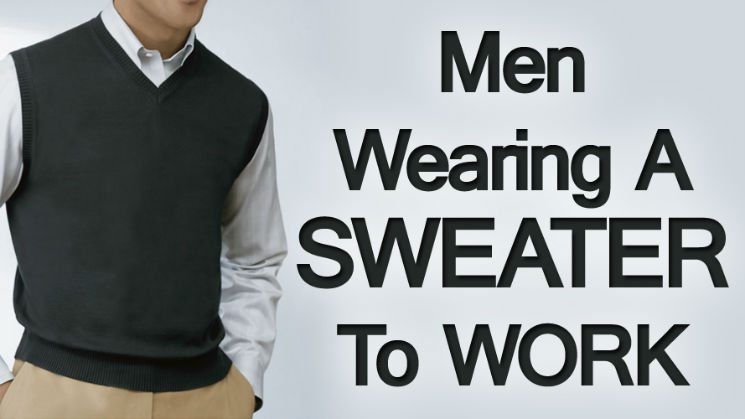 Hvordan bruke en genser på jobben Stiltips for menn som svetten skal ha på seg