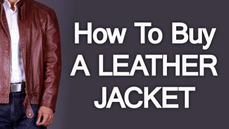 Hvordan kjøpe-en-lær-jakke