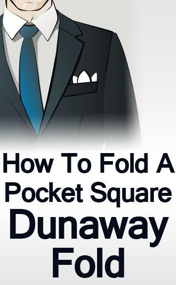 Cómo doblar un pañuelo de bolsillo | El pliegue de Dunaway