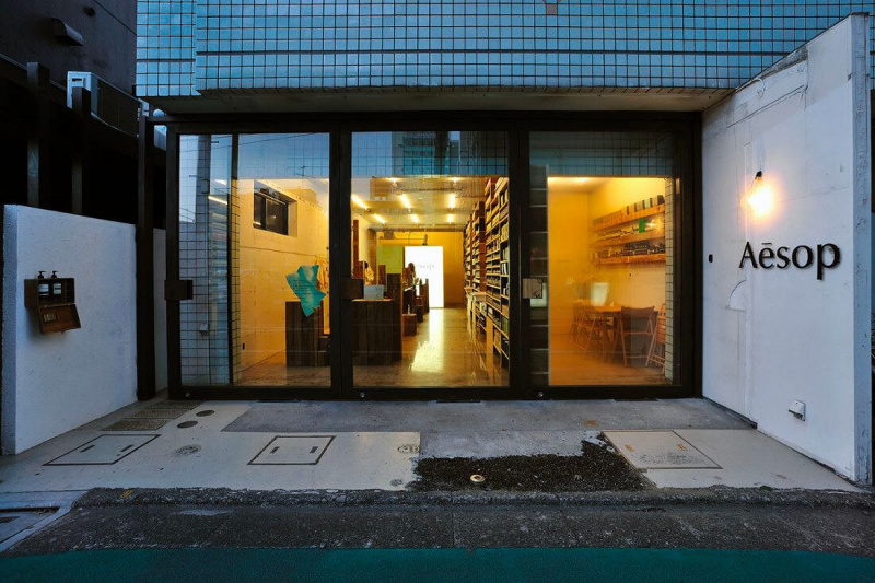 Aesops nye Tokyo-butikk: Aesop Aoyama