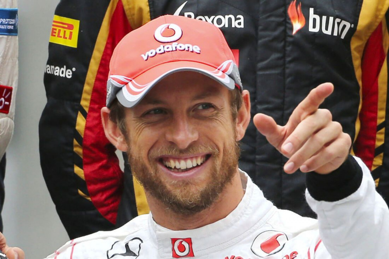 Jenson Button x hoofd en schouders