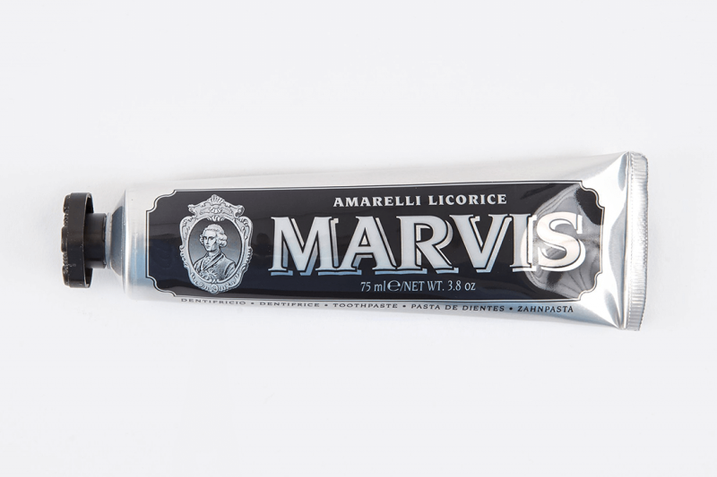 Marvis Mint: Pasta de dente de alcaçuz e hortelã-canela Amarelli