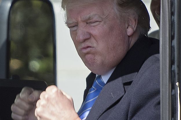 Ljudi se ne mogu prestati smijati ovoj fotografiji Trumpa koji je poludio u kamionu