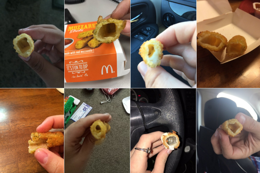 Folk er sure fordi McDonald's Mozzarella -pinner mangler en viktig ingrediens