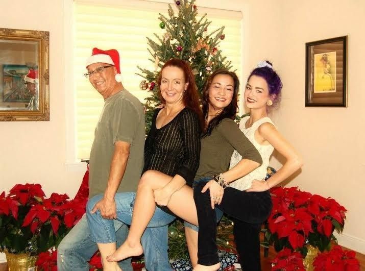 Deze familie heeft een zeer unieke kerstkaart