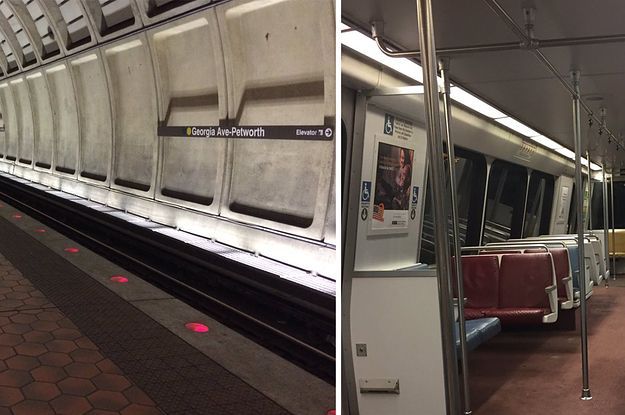 사람들은 트럼프 취임일에 워싱턴 DC의 지하철이 비정상적으로 비어 있다는 사실을 알고 있습니다.