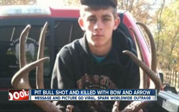 Paauglys paskelbia žiaurią „Pit Bull“ nuotrauką su rodykle, priversta palikti miestą tarp „Facebook“ grėsmių