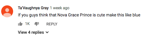 Foreldre til 'Prinsfamilien' YouTube -kanal er under brann for kommentarer om deres nyfødtes øye og hudfarge