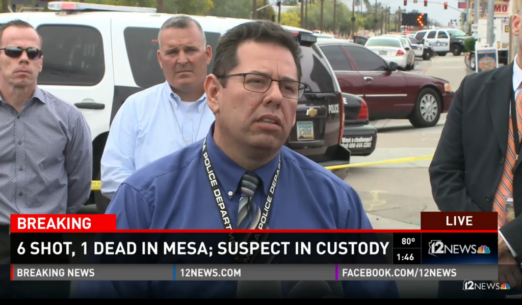 Verdächtiger bei Schießerei in Arizona festgenommen, bei dem 1 getötet wurde, 5 . verletzt