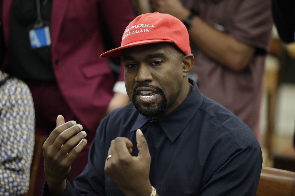 Kanye West heimsótti Trump forseta í Hvíta húsinu og ... margt gerðist