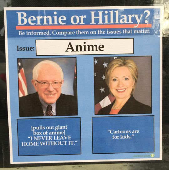 Der er et nyt 'Bernie Eller Hillary' Meme, men forstærker det bare sexistiske stereotyper?