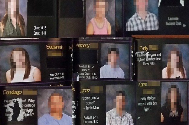 En Arizona High School Duct tapet over 10 'støtende' sitater i alle 1300 kopier av årboken deres