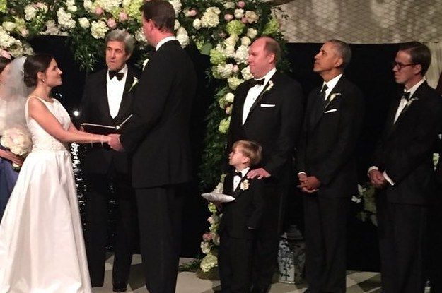 Präsident Obama war nur ein Trauzeuge bei der Hochzeit seines Freundes