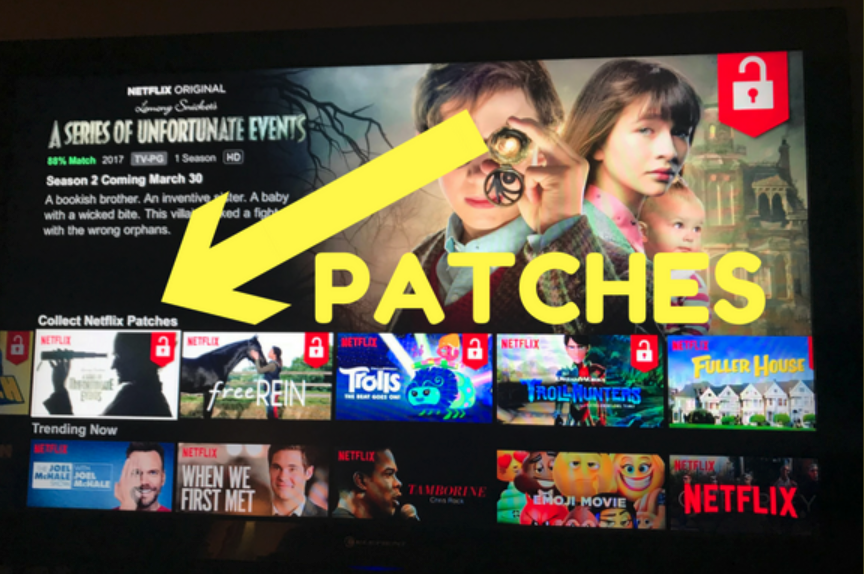 Netflix stopper med at teste en funktion, der gav børneklistermærker til at se på