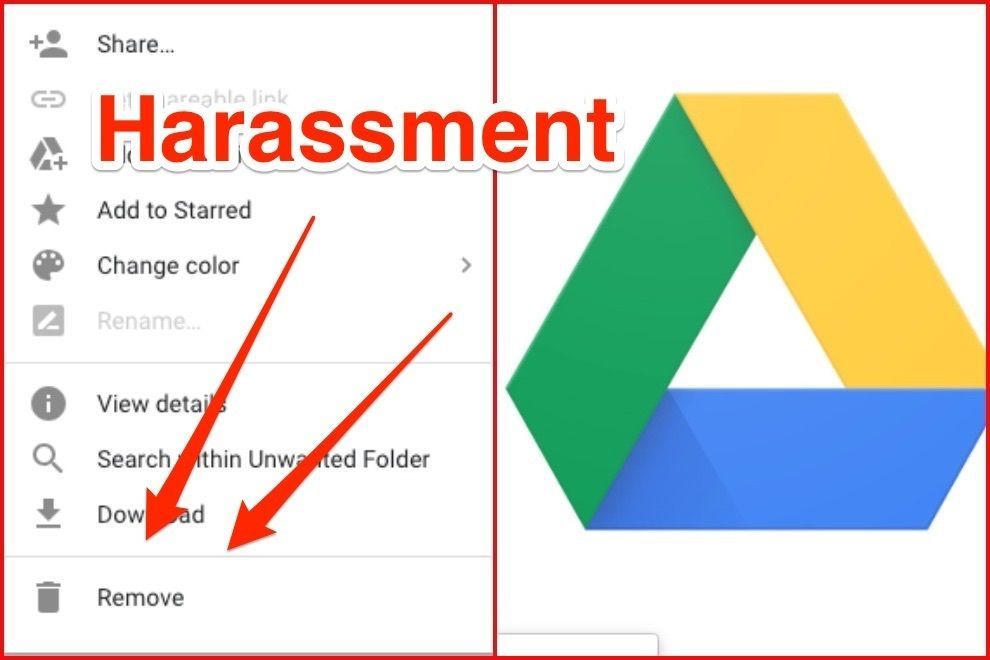 Google disk ne dopušta žrtvama zlostavljanja da se potpuno uklone iz dijeljenih datoteka