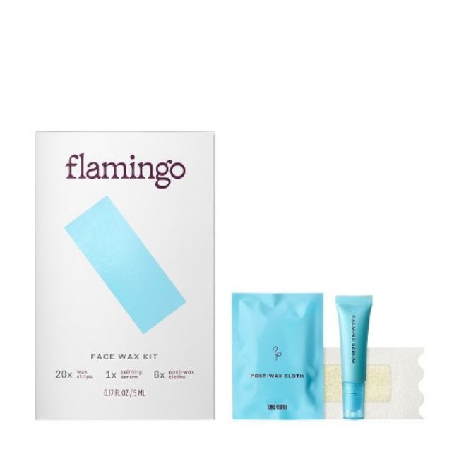Flamingo Gesichtswachs-Kit