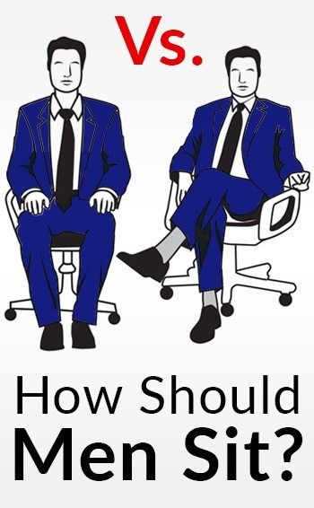 Pernas Retas Vs Cruzadas | Os homens devem sentar-se com os joelhos abertos ou fechados?