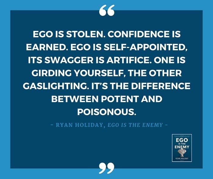 el ego es el libro enemigo